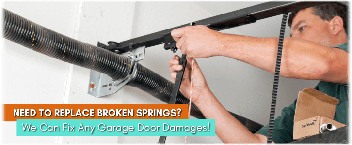 Broken Garage Door Spring Berkeley MO